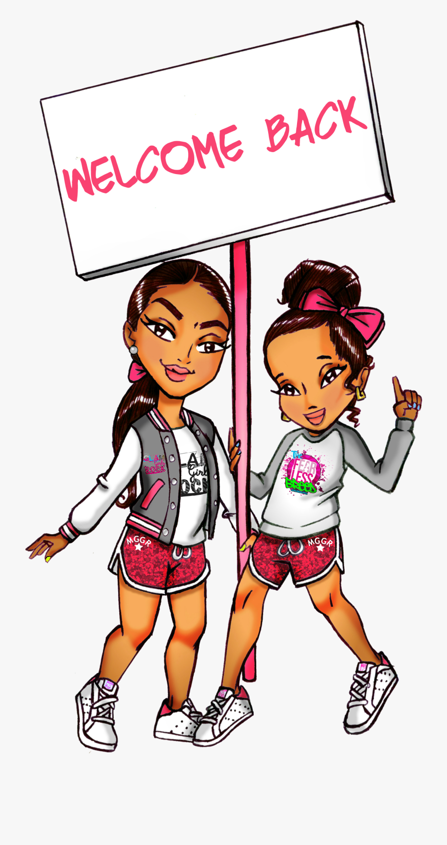 Welcomeback - Cartoon, Transparent Clipart