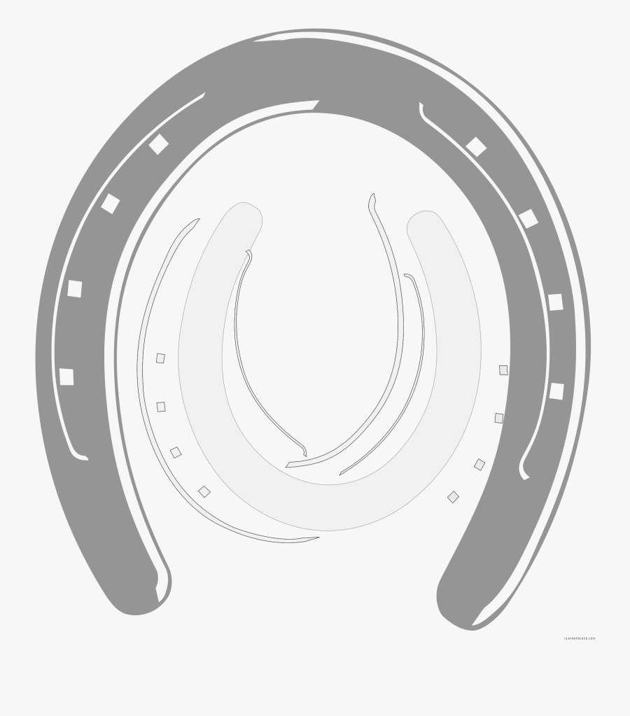 Horseshoe Clipart - Clip Art Horse Shoe, Transparent Clipart