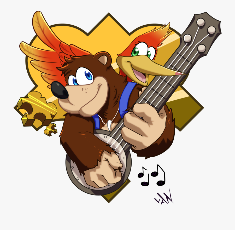 Welcome Back, Banjo & Kazooie - Cartoon, Transparent Clipart