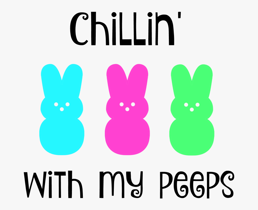 Transparent Peeps Png - Domestic Rabbit, Transparent Clipart