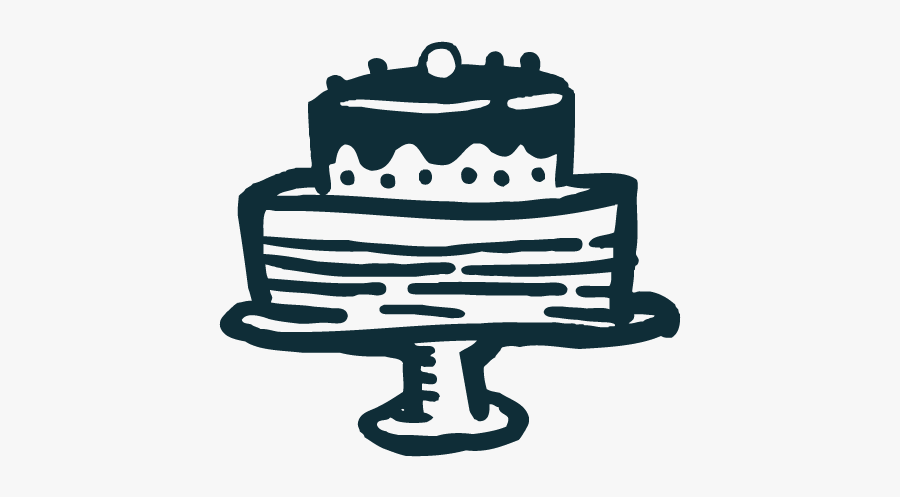 Bake Clipart Baking Cake - Cake Icon Png Transparent, Transparent Clipart