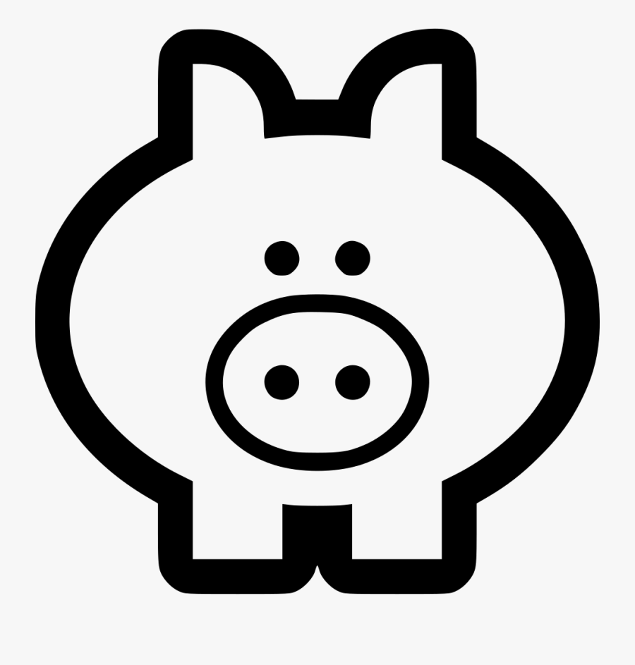 Pig Svg Pig Svg Png Icon Free Download 559290 Onlinewebfonts - Pig Icon Png, Transparent Clipart
