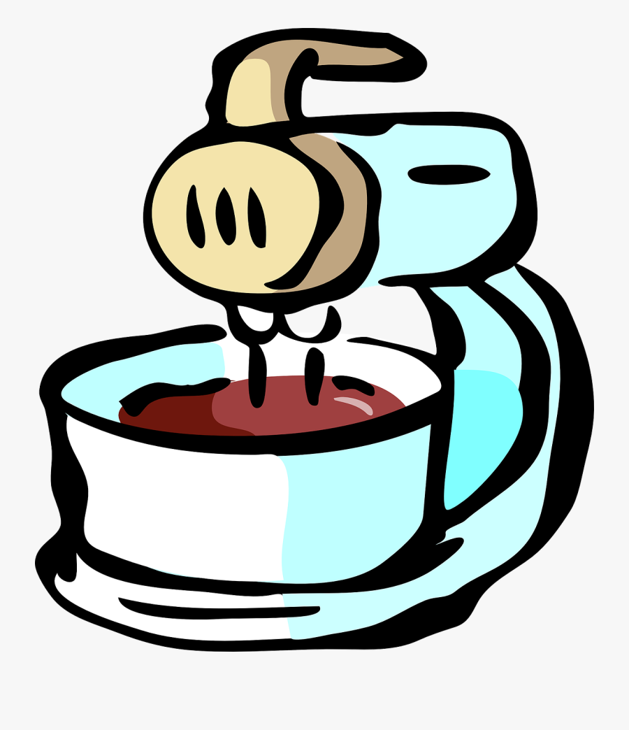 Mixer Ingredient Mixture Baking Clip Art - Mixture Clipart, Transparent Clipart