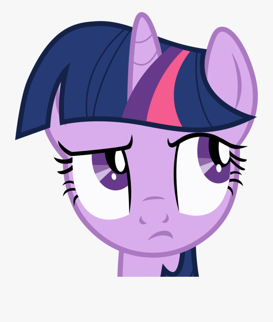 Twilight Sparkle Clip Art - Twilight Sparkle Angry Face, Transparent Clipart