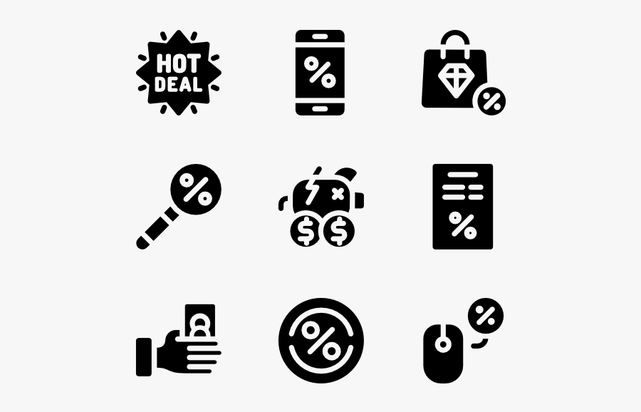 Cyber Monday - Border Icon, Transparent Clipart
