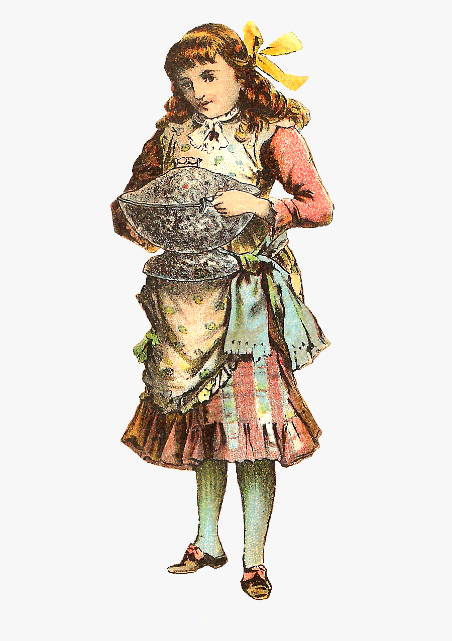 Girl Baking Clip Art - Illustration, Transparent Clipart