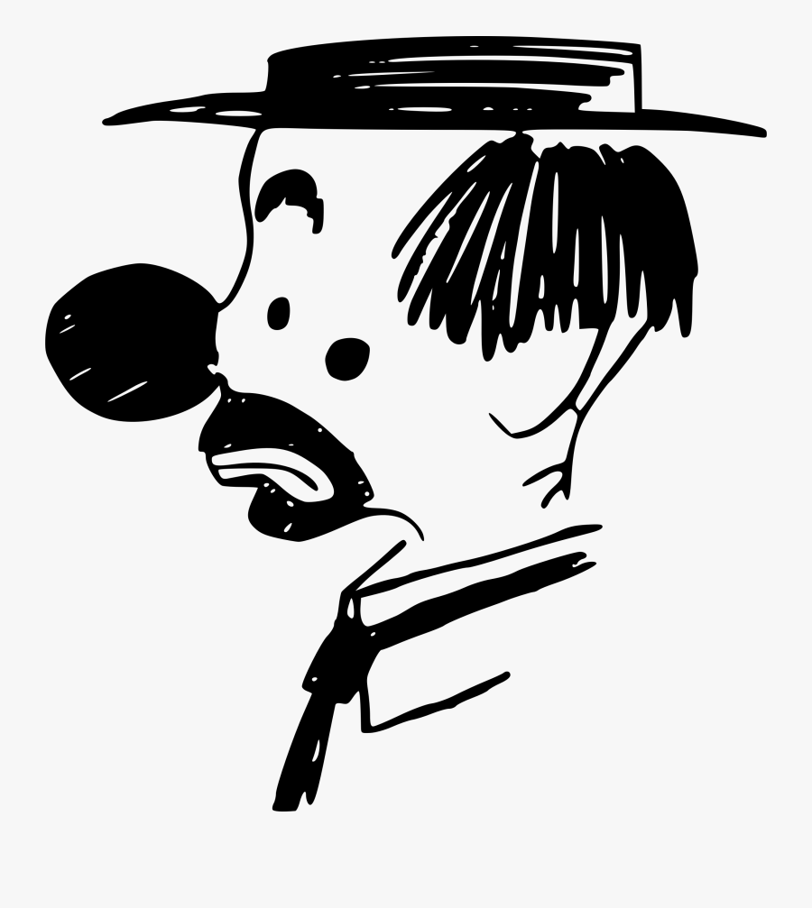Clown Head - Comic Book Test Your Talent Ads, Transparent Clipart