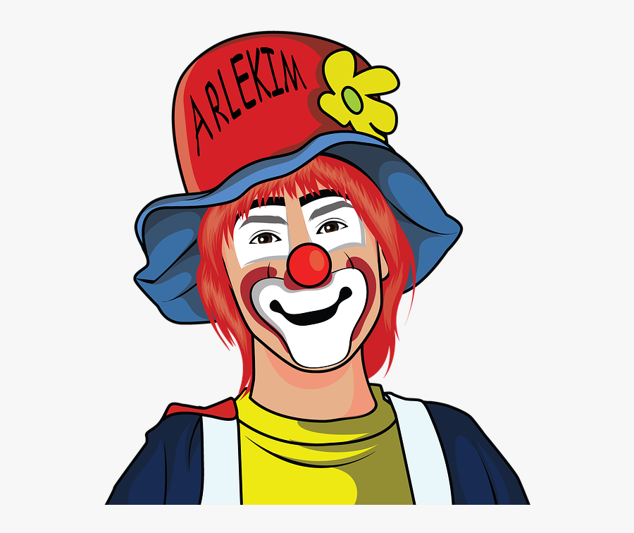 Clown"s Png Image Clip Art, Illustrations - Circus Joker, Transparent Clipart
