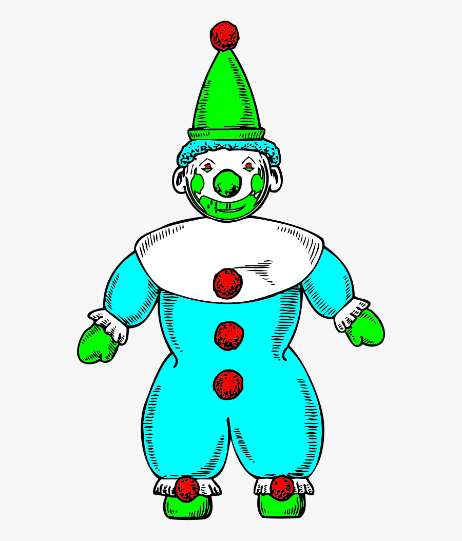 Clown Yellow With Cap - Joker Clipart, Transparent Clipart