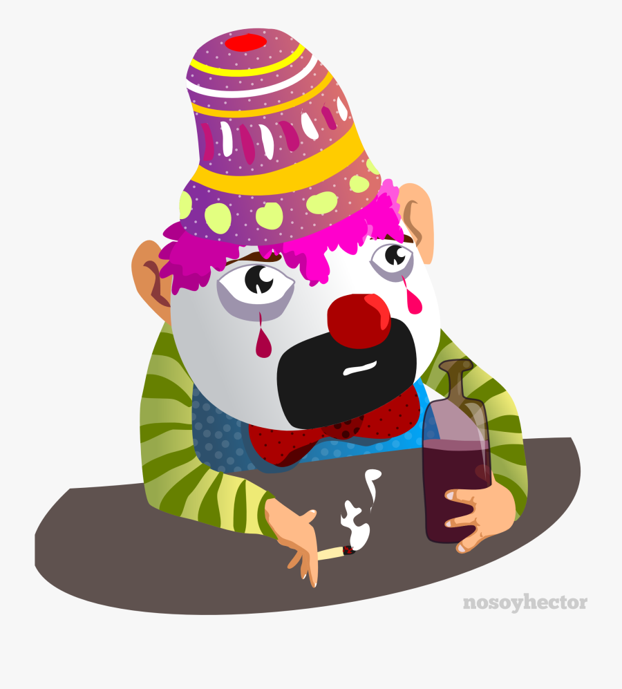 Clown, Transparent Clipart