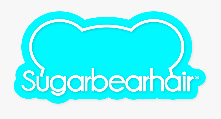 Logo Sugar Bear Hair, Transparent Clipart