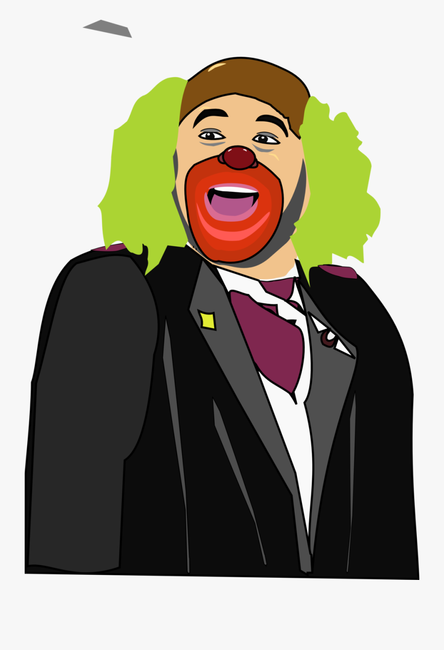 Payaso Brozo Dibujo, Transparent Clipart