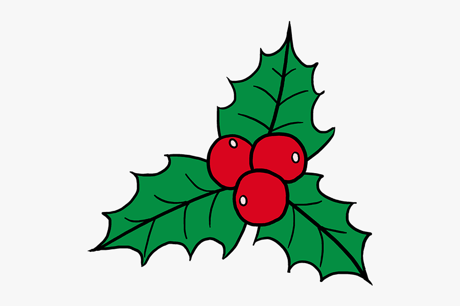 Christmas Holly Drawing At Toby Middleton Blog