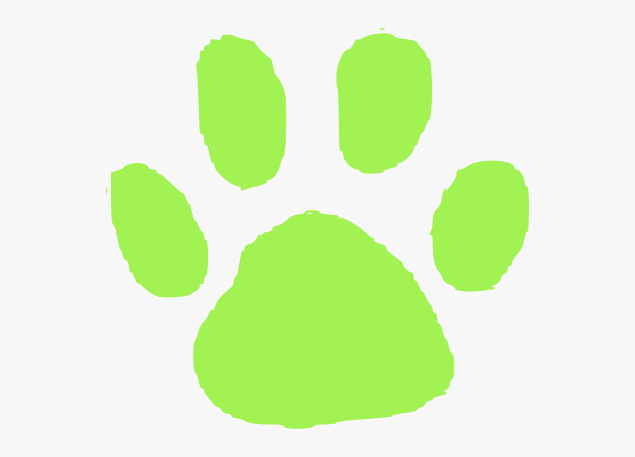 Transparent Tiger Paw Print Png - Cat Paw Print Black Background, Transparent Clipart