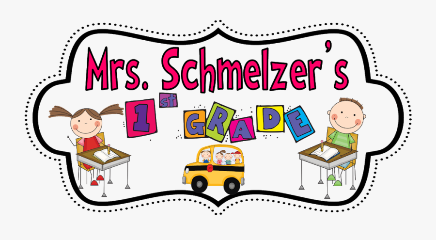 Schmelzer"s First Grade Class - First Grade, Transparent Clipart