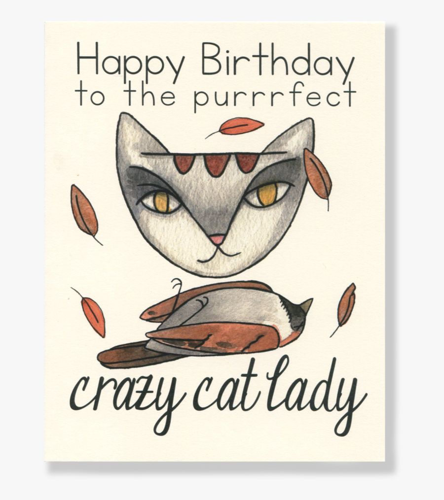 Clip Art Pete The Cat Word - Crazy Cat Lady Bday, Transparent Clipart