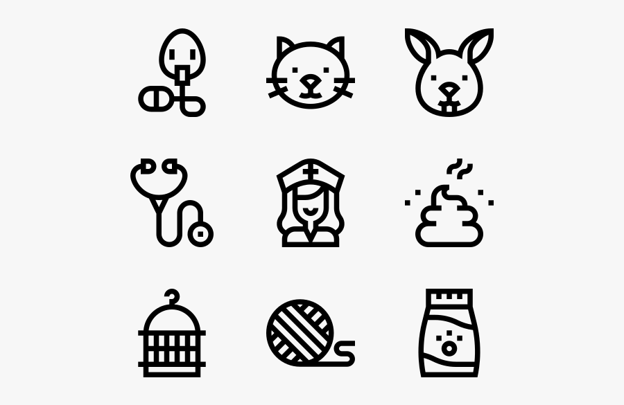 Veterinary - Symbol Kindergarten, Transparent Clipart
