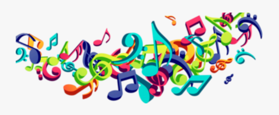 Colourful Musical Notes Png, Transparent Clipart
