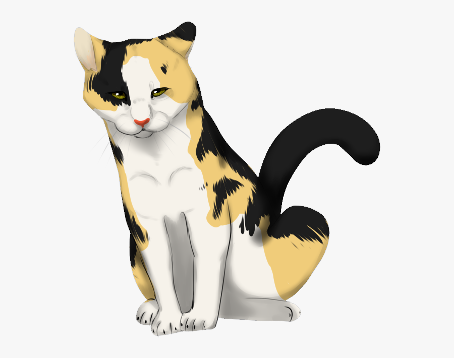 Cat Clipart Pin - Calico Cat Clip Art, Transparent Clipart