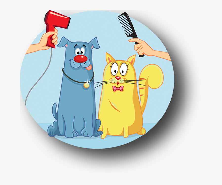 Cat Brushing Teeth Clipart Pet Salon Cartoon , Free Transparent