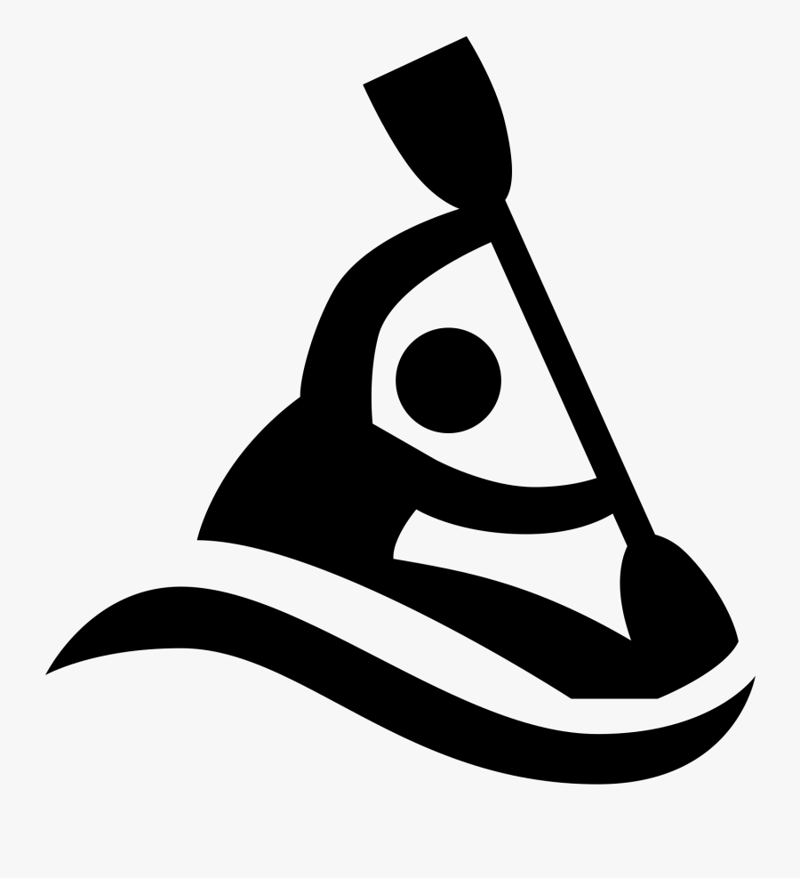 Kayak Clip Art , Png Download - Canoeing Icon, Transparent Clipart