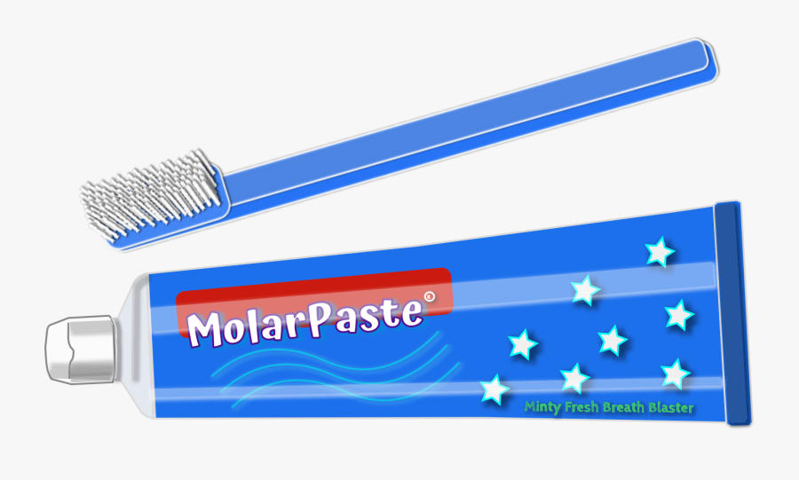 Brush Clipart Tooth Paste - Brush, Transparent Clipart