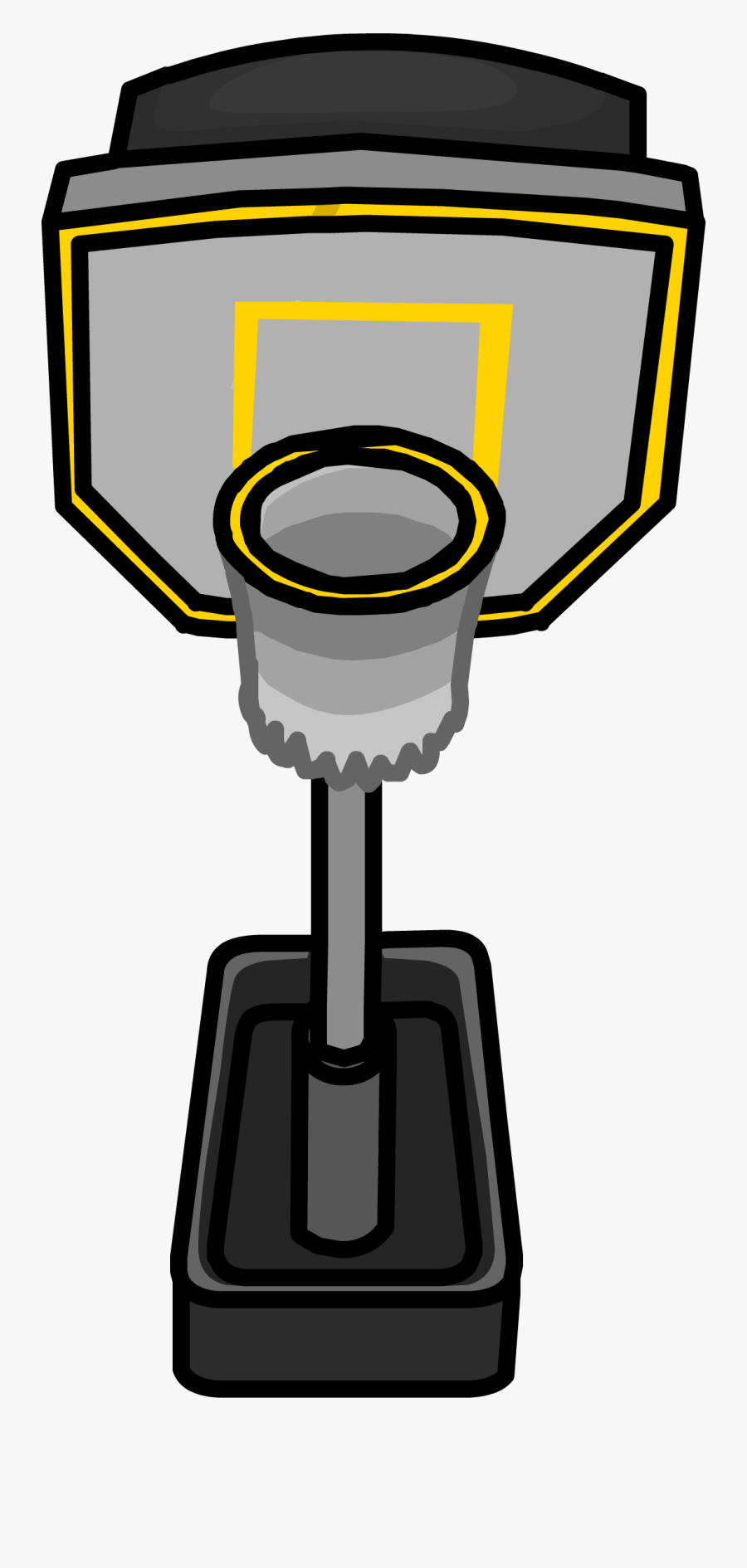 Club Penguin Wiki - Basketball Hoop Club Penguin, Transparent Clipart