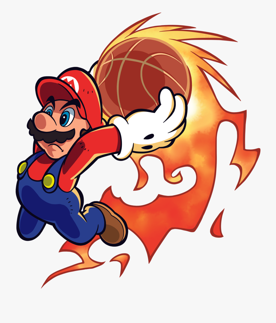 Mario Hoops 3 On 3 Other - Mario Hoops 3 On 3 Mario, Transparent Clipart