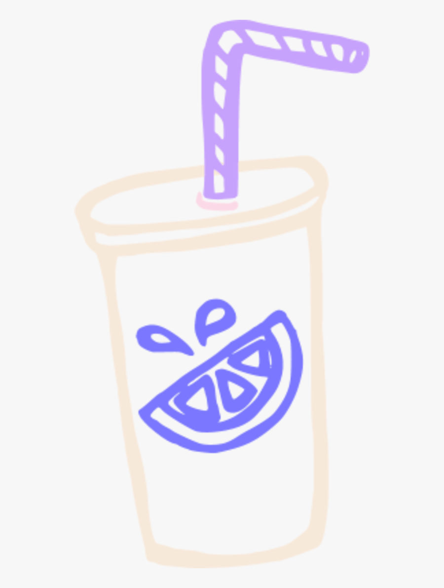 Lemonade Juice Cup Straw Drink Juice - Drink Juice Cup Png, Transparent Clipart