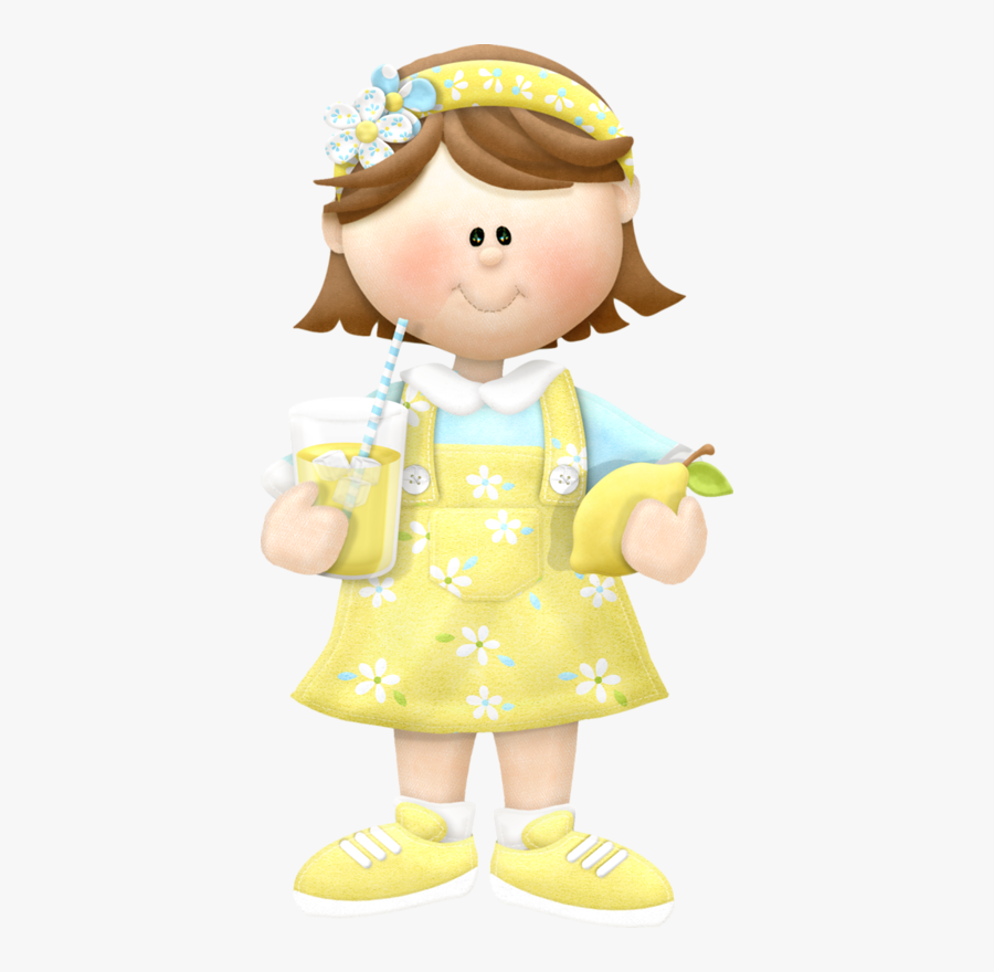 Lemon Clipart Homemade Lemonade - Imagenes Tiernas De Niñas De Preescolar, Transparent Clipart