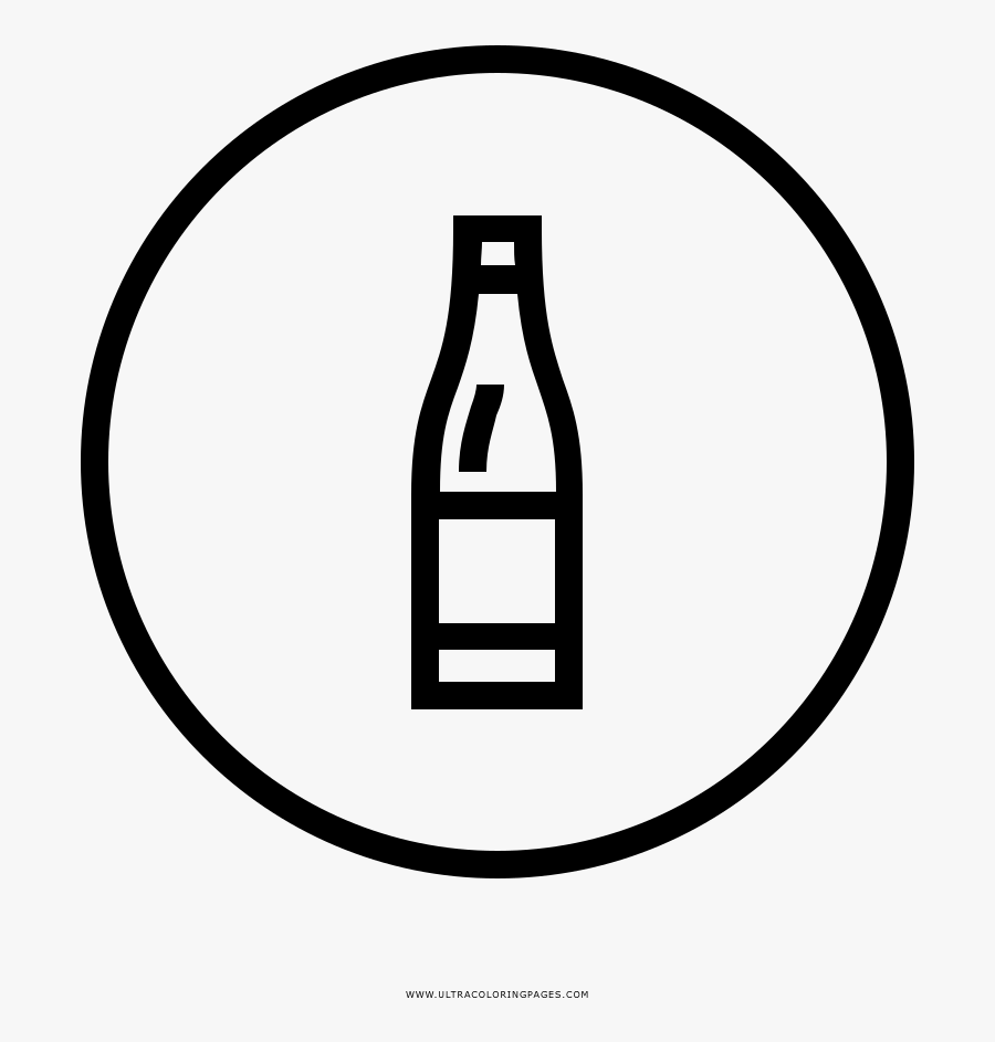 Lemonade Coloring Page, Transparent Clipart