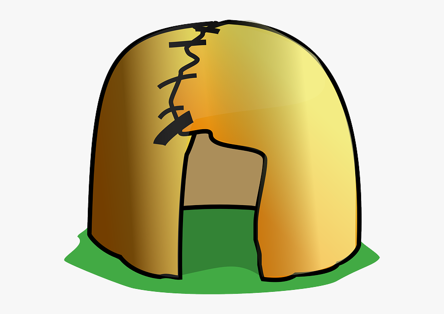 Prehistoric, Tent, Home, House, Cave - Shanty Clipart, Transparent Clipart