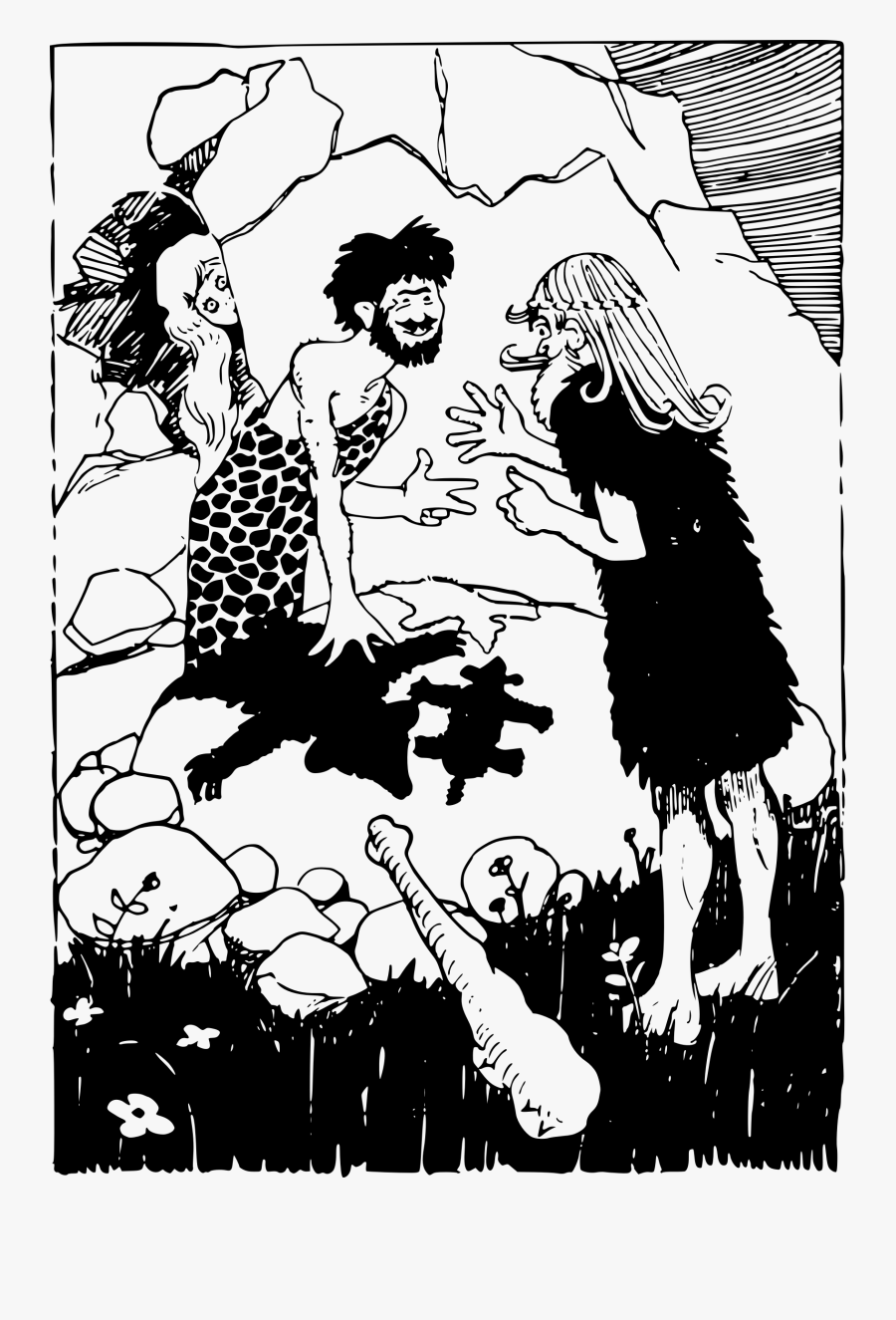 Cave Man Barter Clip Arts - Barter Png Icons, Transparent Clipart