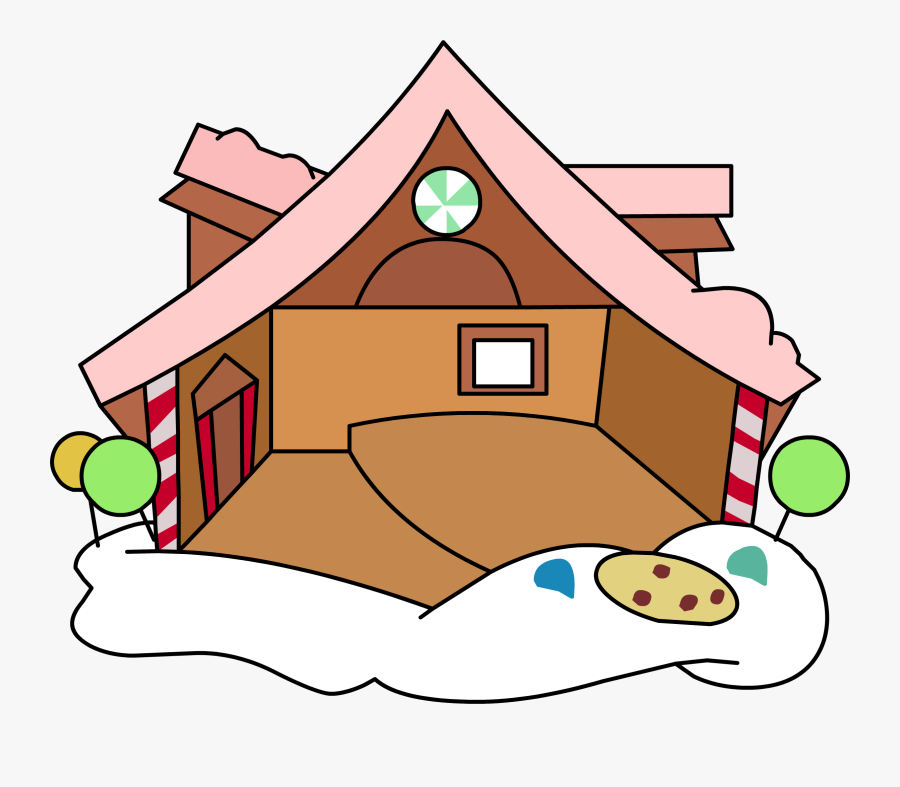 Igloo House Clipart - Gingerbread House, Transparent Clipart