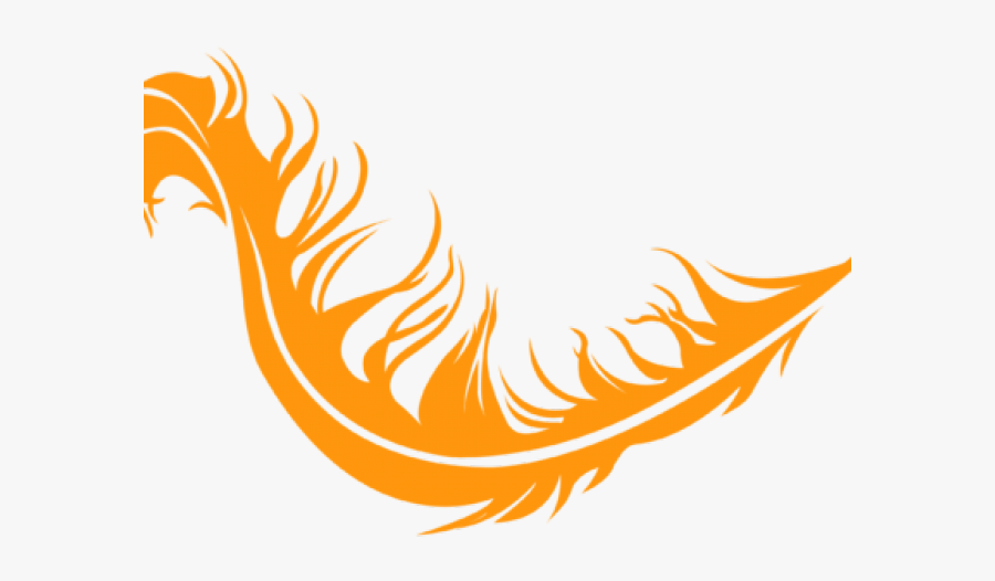 Phoenix Clipart Phoenix Wing - Transparent Background Feathers Png, Transparent Clipart