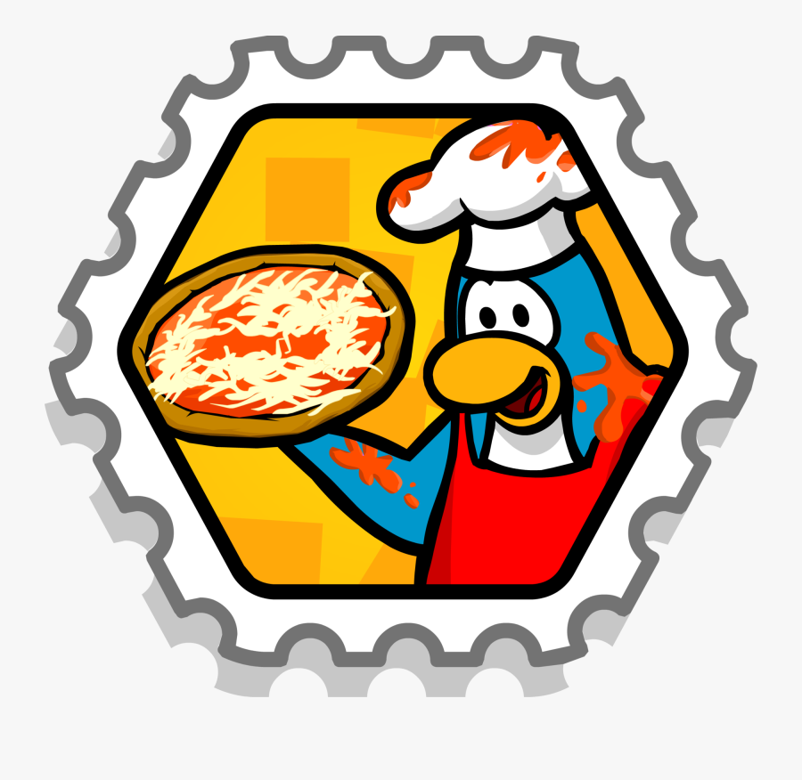 Transparent Gorro Chef Png - Club Penguin Crash Stamp, Transparent Clipart