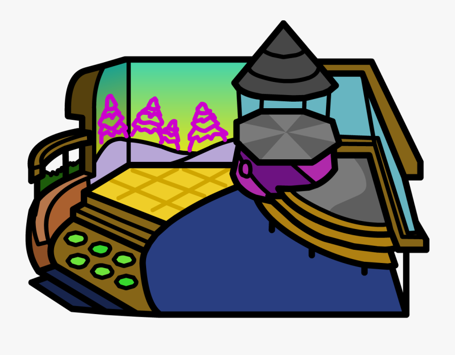February Igloo Clipart - Iglus De Club Penguin, Transparent Clipart