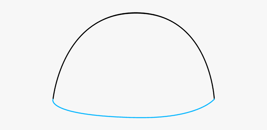 How To Draw Igloo - Circle, Transparent Clipart