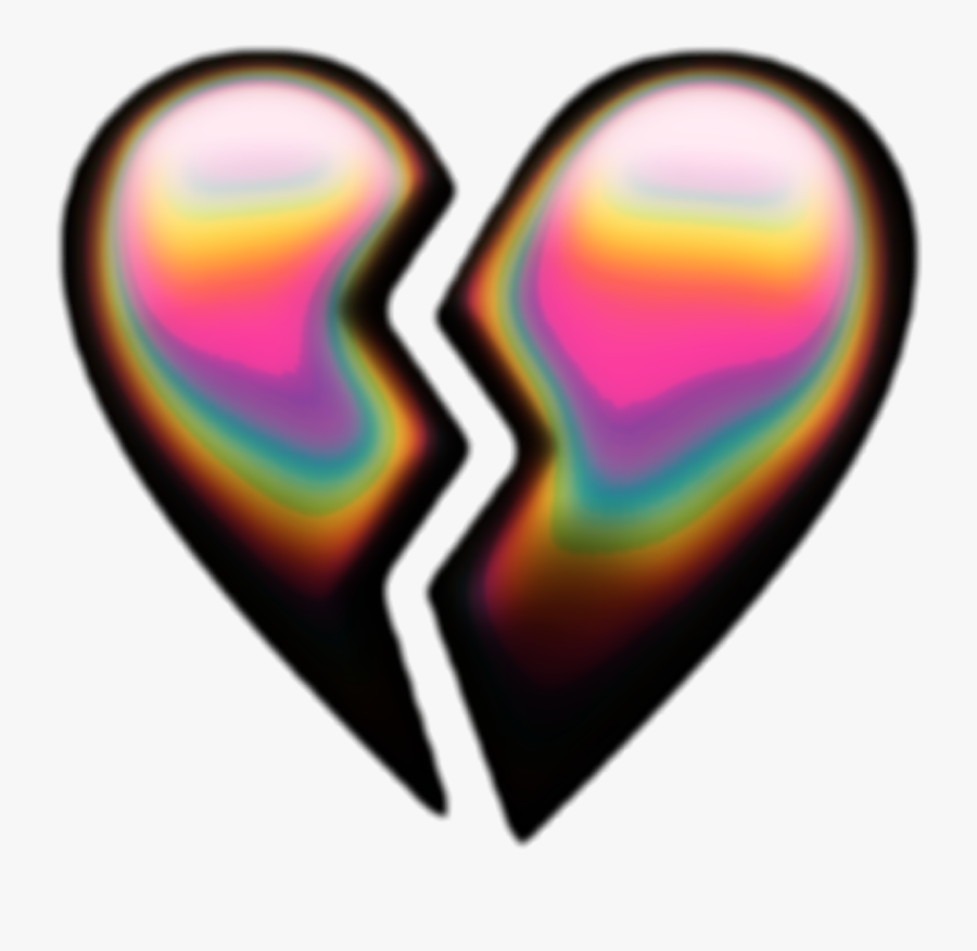 Heart,clip Art,graphics,love - Broken Blue Heart Emoji, Transparent Clipart