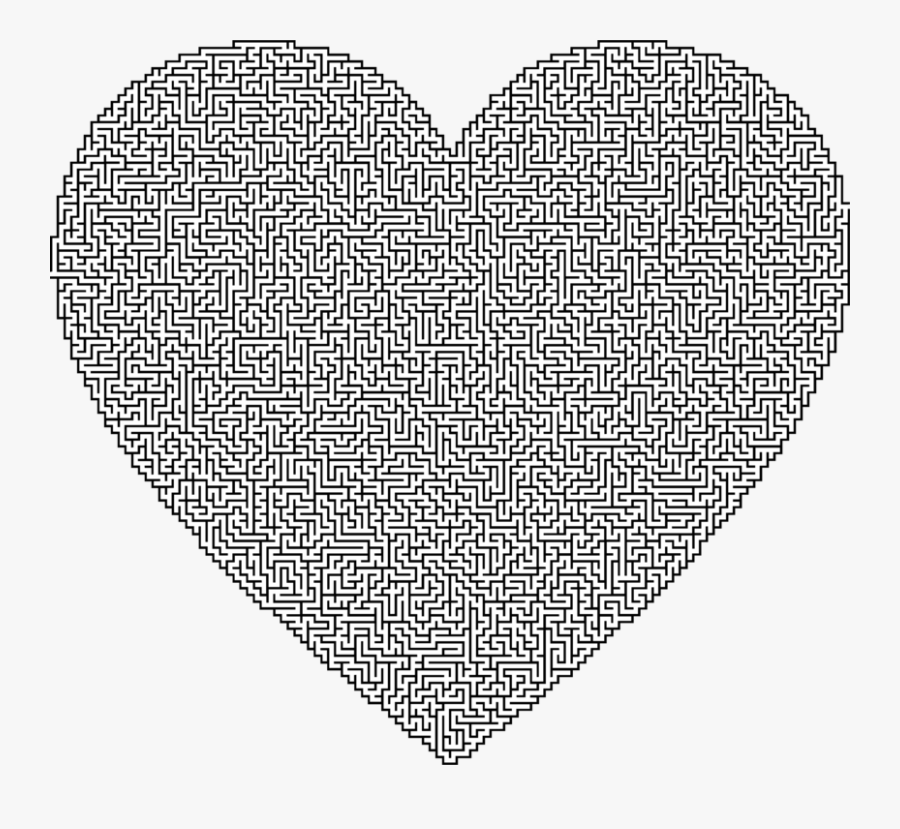 Heart,line Art,organ - Heart, Transparent Clipart