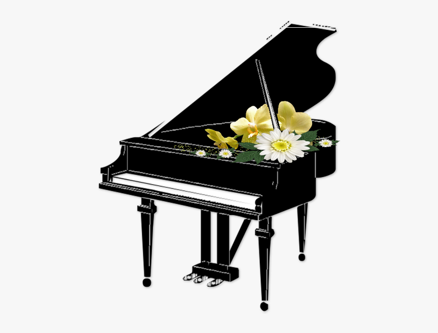 Piano Keyboard Clip Art - Piano Clipart Transparent, Transparent Clipart