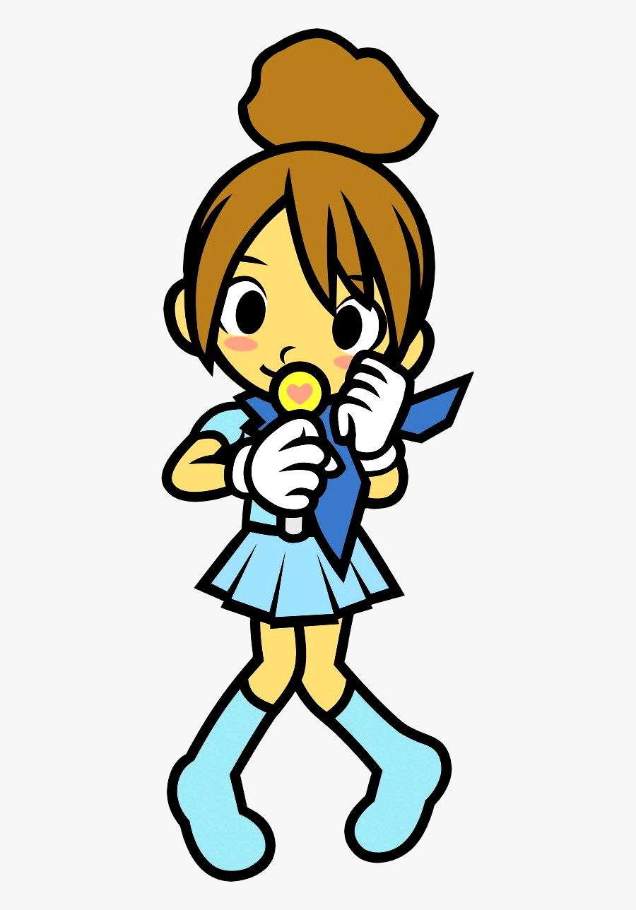 Singing Clipart Pop Star - Rhythm Heaven Pop Singer, Transparent Clipart