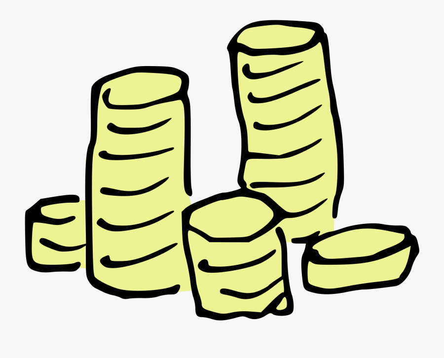 Coins Clip Arts, Transparent Clipart