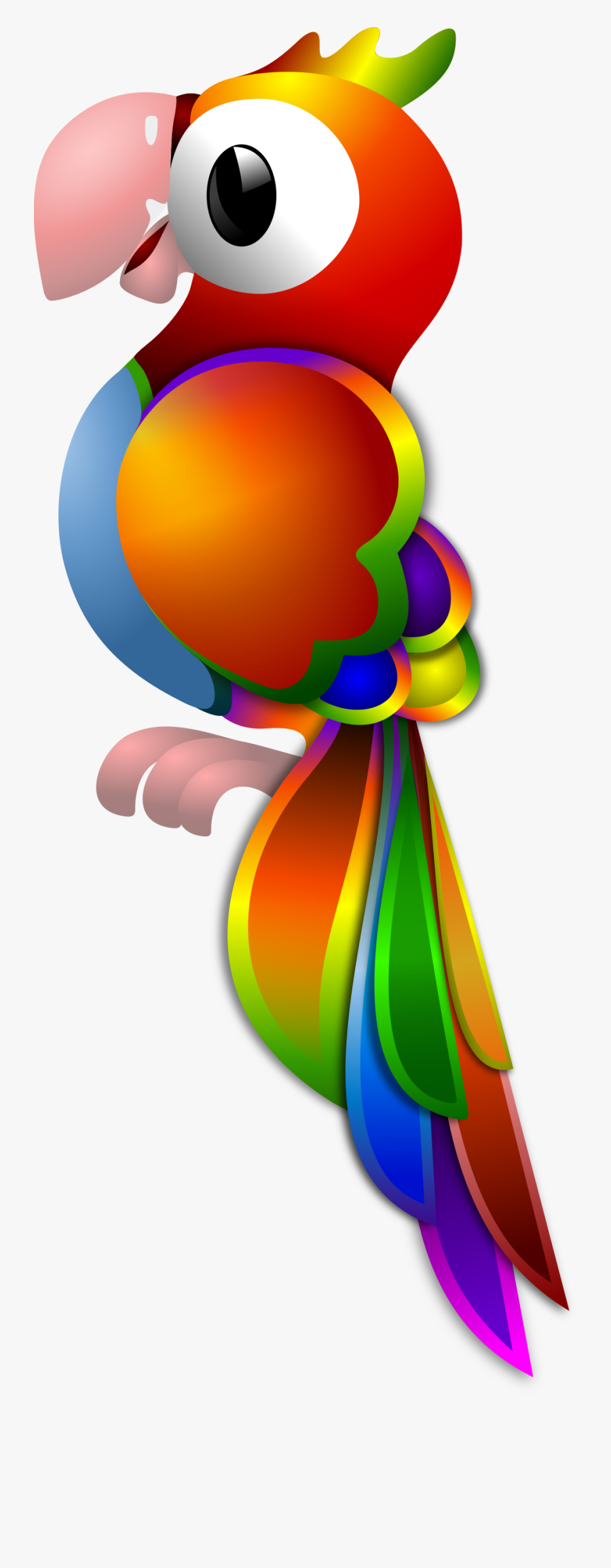 Remix De Merlin Cards - Parrot Love Clipart, Transparent Clipart