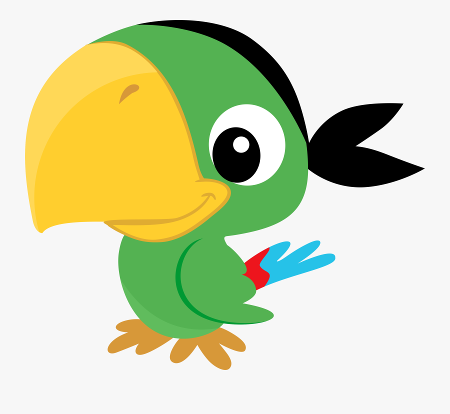 Loro De Jake El Pirata, Transparent Clipart