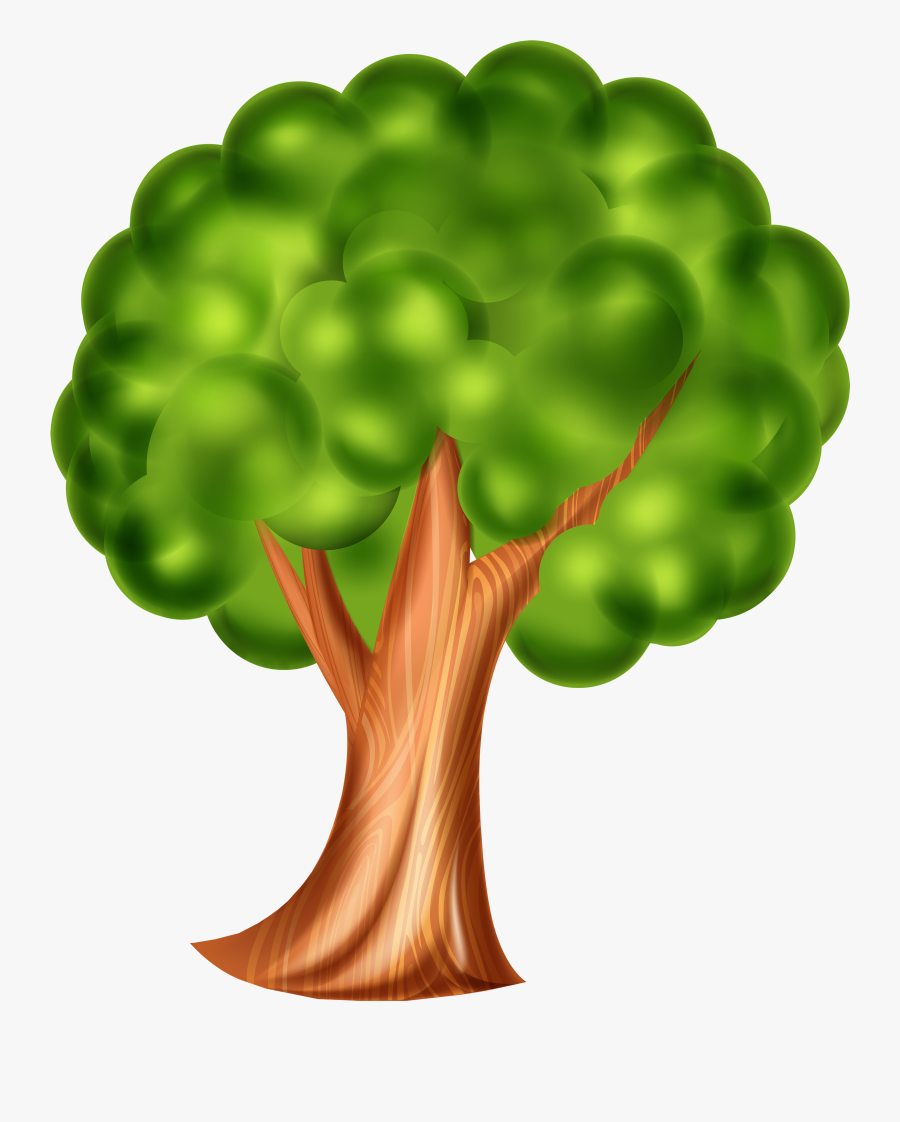 Tree,cruciferous Vegetables,clip Art,plant,leaf Stem,broccoli - Clipart Of Tree Png, Transparent Clipart
