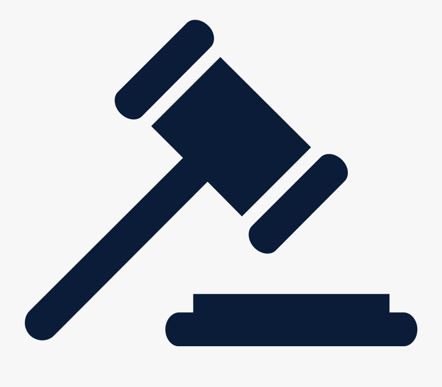 90 Ideas Gavel Clip Art Combination - Laws Icon, Transparent Clipart