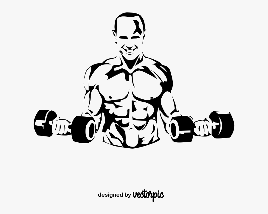 Bodybuilding, Transparent Clipart