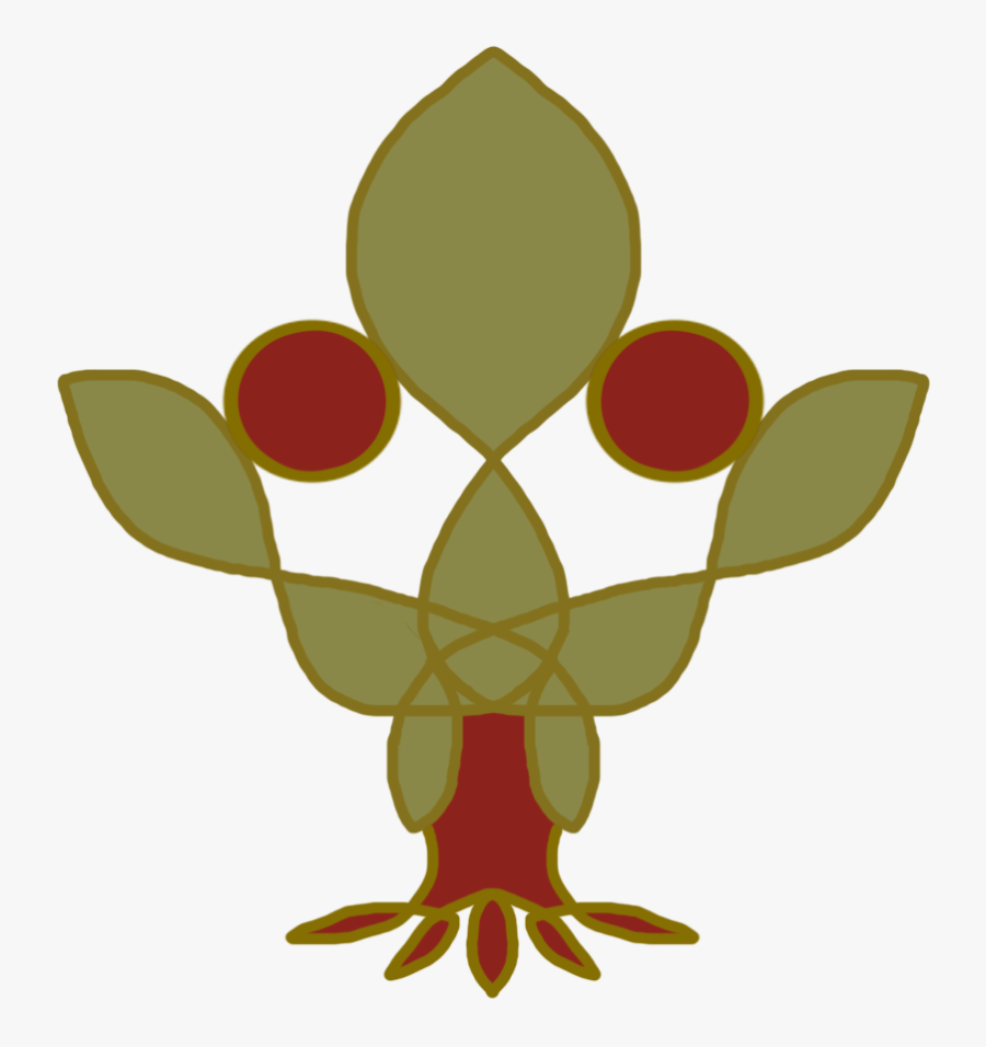 My Submission For The Badge Of The Woodleaf Gym Based - Emblem, Transparent Clipart