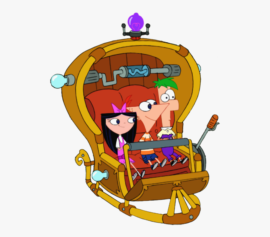 Gym Clipart Kindergarten - Time Travel Machine Phineas And Ferb, Transparent Clipart